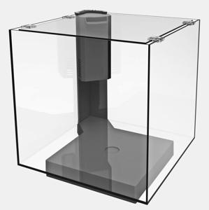 Superfish Qubiq 30 Zwart Aquarium met Voet - Geschikt voor QubiQ 30 Pro Modellen