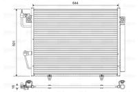 Valeo Airco condensor 822620