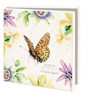 Kaartenmapje 10 kaarten Butterflies, Michelle Dujardin