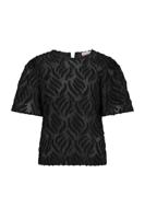 Studio Anneloes Madie Flow Top 11384 T-shirt Korte Mouw 9000 Black