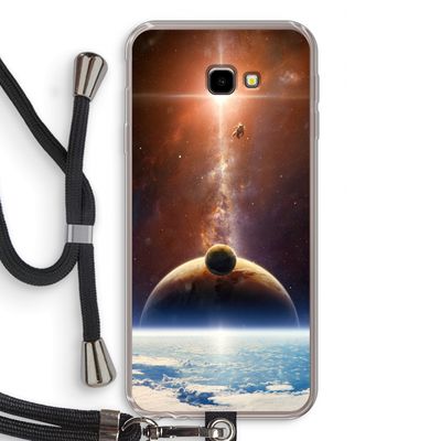 Omicron 2019: Samsung Galaxy J4 Plus Transparant Hoesje met koord