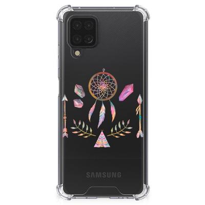 Samsung Galaxy A12 Stevig | Bumper Hoesje | Boho Dreamcatcher