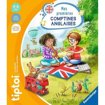 tiptoi, Interactief boek, Mijn eerste Engelse kinderliedjes, 3 jaar, 13099011, Ravensburger