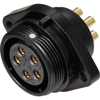 Weipu SP2113 / S 5 Ronde connector Bus, inbouw Totaal aantal polen: 5 Serie (ronde connectoren): SP21 1 stuk(s)