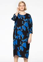 Yoek Jurk wijd AIX | Blauw | Maat 46/48
