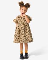 HEMA Kinderjurk Luipaard Zand (zand)
