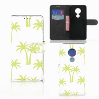 Motorola Moto G7 Power Hoesje Palmtrees - thumbnail