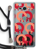 Dogs: Sony Xperia XZ2 Compact Transparant Hoesje met koord