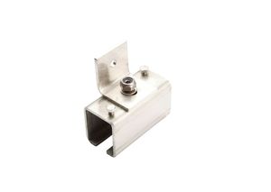 1X/290RVS-Verbindingsdrager voor wandmontage, RVS