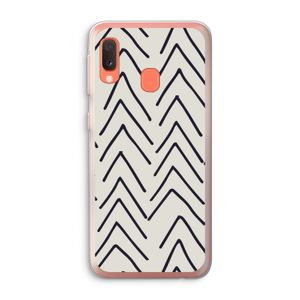 Marrakech Arrows: Samsung Galaxy A20e Transparant Hoesje