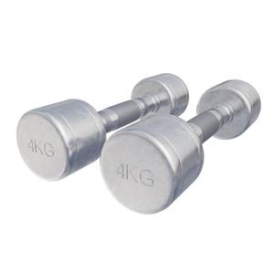 Dumbellset 8 kg (2 x 4 kg) Chroom