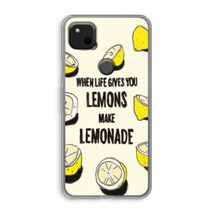 Lemonade: Google Pixel 4a Transparant Hoesje