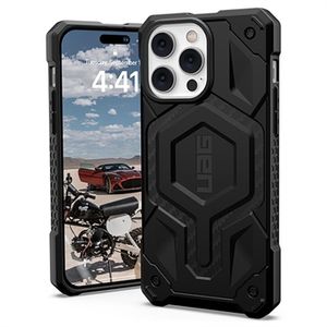 UAG Monarch Pro MagSafe iPhone 14 Pro Max Hybride Hoesje - Koolstofvezel