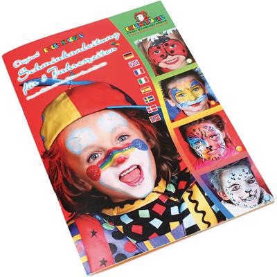 Eulenspiegel schmink booklet, 19 schmink-ontwerpen, 1 stuk