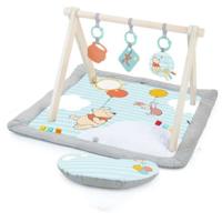 Disney speelkleed, WINNIE THE POOH - BRIGHT STARTS - Once Upon a Tummy Time - Houten activiteitenboog - Blauw - Newborns en +