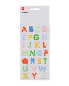 HEMA Stickervellen 3D Letters En Cijfers 19x10 - 2 Vel