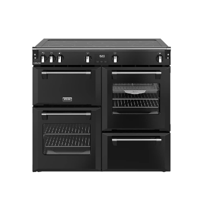 Stoves Richmond 100 Ei, Zwart