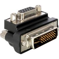 DeLOCK VGA Adapter DVI-I 15-pin FM VGA Zwart - thumbnail