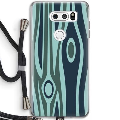 Bast B: LG V30 Transparant Hoesje met koord