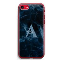 Midnight Marble: iPhone SE 2020 Transparant Hoesje