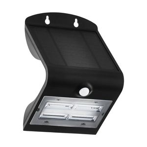 EGLO Lamozzo Buitengebruik muurverlichting Niet-verwisselbare lamp(en) LED 3,2 W Zwart, Transparant