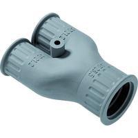LAPP 56000140 SILVYN® KLICK-Y TPE 2x11/1x16 GY Y-verdeler Grijs 16 mm, 16 mm, 21 mm Recht 10 stuk(s)