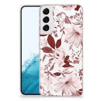 Smartphone hoesje Samsung Galaxy S22 Plus Watercolor Flowers