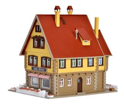 Vollmer 47695 N Café Bistro met interieur en verlichting Vollmer 47695 N Café Bistro met interieur en verlichting