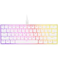 K65 RGB Mini 60% Mechanical Gaming Keyboard - US Qwerty - MX Red - Wit