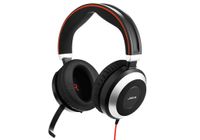 Jabra Evolve 80 MS Stereo Headset Hoofdband Zwart - thumbnail