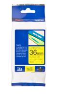 Labeltape brother ptouch tze661 36mm geel | 5 stuks