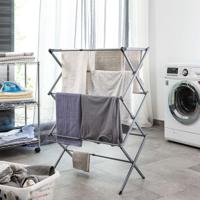 Inklapbare en uitschuifbare kledingdroger met 3 niveaus Cloxy InnovaGoods 11 Stangen