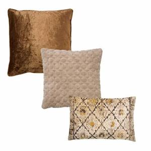 Hoii Sierkussen set van 3 - CLASSIC BEIGE - Pumice Stone - multicolor