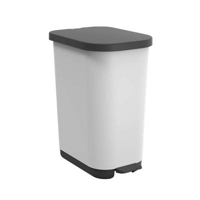 ROTHO Ribo White - prullenbak met pedaal - 35l