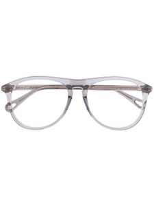 Chloé Eyewear lunettes de vue à monture ronde - Gris