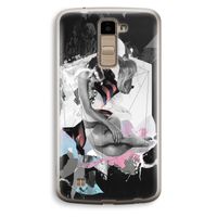 Camouflage de sommeil: LG K10 (2016) Transparant Hoesje