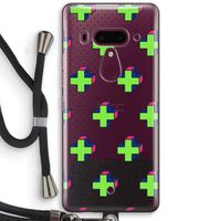 8-bit N°10: HTC U12+ Transparant Hoesje met koord