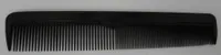 Haarkam - Plastic Zwart 14,9 cm - thumbnail