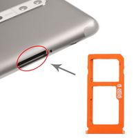 SIM-kaartlade + SIM-kaart lade / Micro SD-kaart lade voor Nokia 8 / N8 TA-1012 TA-1004 TA-1052 (Oranjer)