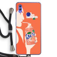 Peach please!: Honor Note 10 Transparant Hoesje met koord