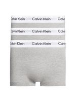 Calvin Klein - 3p Low R Trunk - Cotton Stretch -