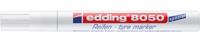 Edding bandenmarker e-8050, wit