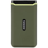 Transcend ESD380C 500 GB Externe SSD harde schijf USB-C 3.2 Gen 2 Legergroen TS500GESD380C