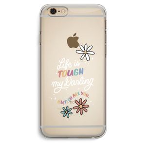 Tough Life: iPhone 6 Plus / 6S Plus Transparant Hoesje