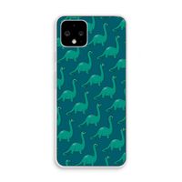 Diplodocus: Pixel 4 Transparant Hoesje