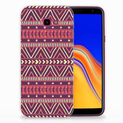 Samsung Galaxy J4 Plus (2018) | TPU bumper | Aztec Paars