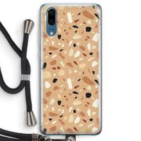 Terrazzo N°17: Huawei P20 Transparant Hoesje met koord