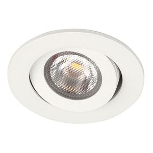 BR0042 LED-inbouwspot kantelbaar 2,2W 2700K IP44 Wit