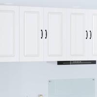 Keukenkast met opslag Kalmar Wit 80 x 31 x 80 cm Bewerkt hout