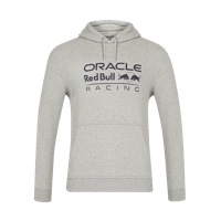 Red Bull Racing Truien - M - Core Mono Logo Hoodie Grey Marl - Max Verstappen - thumbnail